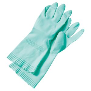 ダンロップホームプロダクツ ダンロップ 天然ゴム厚手 裏毛付 L グリーン 6334