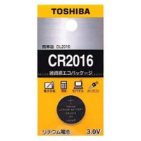 東芝(TOSHIBA) コイン形リチウム電池 1個 CR2016EC