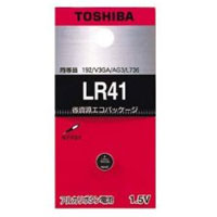 東芝(TOSHIBA) アルカリボタン電池 1個 LR41EC