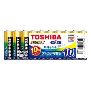 東芝 東芝 LR6AN 10MP アルカリ乾電池 アルカリ1