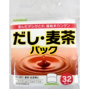 大和物産 大和物産 スパイスクラブ だし 麦茶パック 32枚入