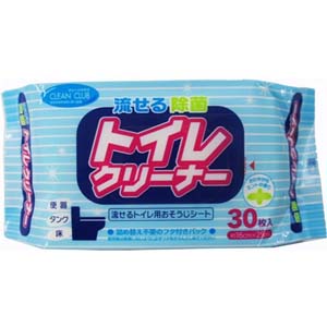 大和物産 大和物産 クリーンクラブ 除菌 トイレクリーナー 30P