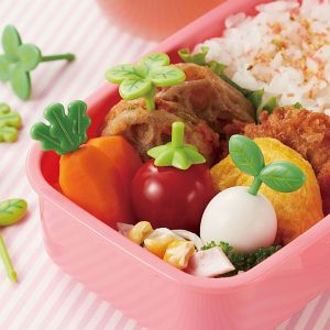 トルネ TORUNE トルネ はっぱのピック 2 8本入 4種 各2本 P-3328 お弁当