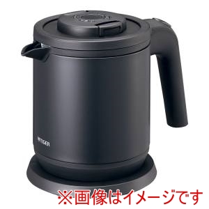 タイガー TIGER タイガー 蒸気レス電気ケトル わく子 PCK-H060マットブラック