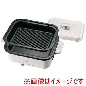 タイガー魔法瓶 タイガー CRL-A201ホットプレート ダイニングプレート セラミックホワイト WC