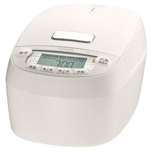 タイガー TIGER タイガー TIGER JPV-S100-WO 圧力IHジャー炊飯器 炊きたて 5.5合炊き オフホワイト