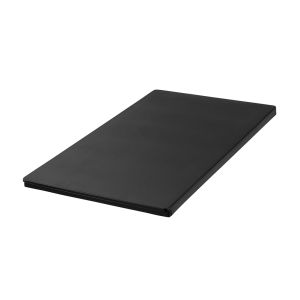 天馬 TENMA 天馬 スリム ゴミ箱 用 フタ ブラック 幅23×奥行45×高さ1.5cm ELB-FULL Boite e-LABO スマートペール フルオープンフタ