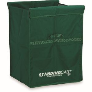 テラモト テラモト DS-226-450-1 スタンディングカート 替袋E 緑 ファスナー無し 小