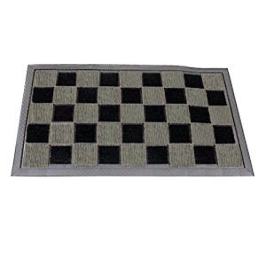 テラモト 玄関マット R2 Twin グレー 70cm×40cm