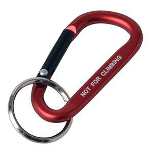 アークランドサカモト アークランド X12601 アルミカラビナ 5×50mm レッド GREATTOOL