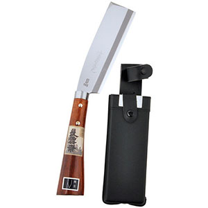 アークランドサカモト 長雲斉 磨サヤ入 鉈 両刃 165mm