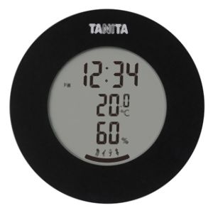 タニタ TANITA タニタ TT-585 デジタル 温湿度計 ブラック TANITA
