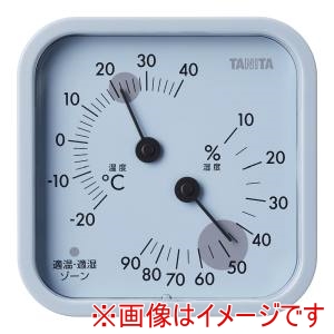 タニタ TANITA タニタ 温湿度計 TT-587BL ブルーグレー