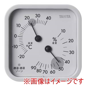 タニタ TANITA タニタ 温湿度計 TT-587GYウォームグレー