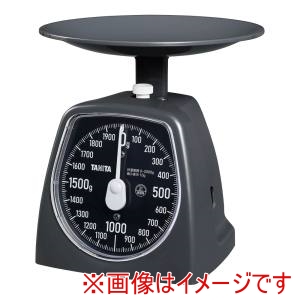 タニタ TANITA タニタ アナログクッキングスケール 2kg KA-442 ダークグレー