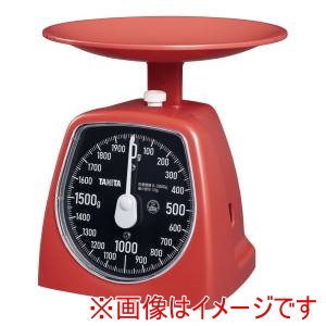 タニタ TANITA タニタ アナログクッキングスケール 2kg KA-442 チェリーレッド