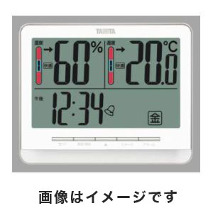 タニタ TANITA タニタ TT-538 デジタル 温湿度計 ホワイト TANITA