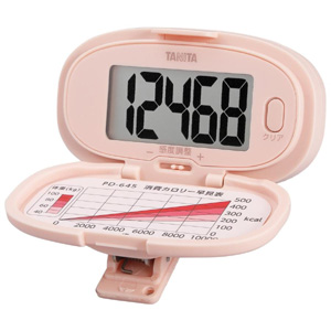 タニタ TANITA タニタ PD-645 歩数計 ピンク TANITA