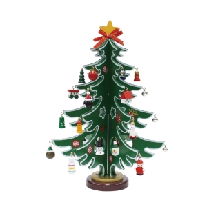 東京ローソク 東京ローソク ウッドクリスマスツリー 28cm 019193 DT00797
