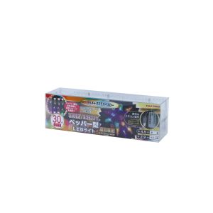 東京ローソク ペッパー型LEDライト マルチパステルイエロー 30球 リモコン付 019529-DL00329