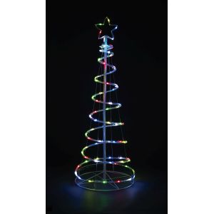 東京ローソク LEDスパイラルポップアップツリー 150cm 019654-MR01365