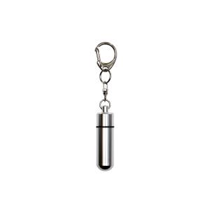 東京ローソク おもいでのあかし 東京ローソク 遺骨カプセル 大 キーホルダー シルバー H5.1cm PMA00322