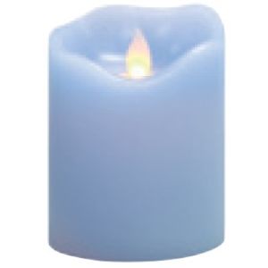 東京ローソク 東京ローソク リアルフレイム LEDキャンドル ブルー 3＊4 088990