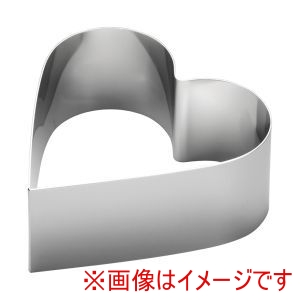 タイガークラウン TIGERCROWN タイガークラウン No.1641 18-8 セルクルリング ハート型 深型 90