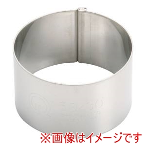 遠藤商事 TKG TKG SA18-8かみ合わせセルクルリング丸型 φ50×H30mm WSL6906 遠藤商事