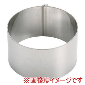 遠藤商事 TKG TKG SA18-8かみ合わせセルクルリング丸型 φ60×H35mm WSL6917 遠藤商事