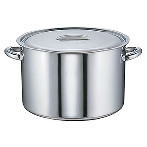 遠藤商事 TKG TKG SA モリブデン 半寸胴鍋 目盛付 27cm AHV10027 遠藤商事