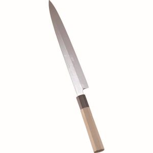 遠藤商事 TKG TKG SA 佐文 本焼 鏡面仕上 柳刃 木製サヤ 27cm ASB51027 遠藤商事 メーカー直送 代引不可 北海道沖縄離島不可