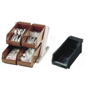 遠藤商事 TKG TKG SA 18-8 デラックス オーガナイザー 2段2列 4個入 ブラック EOC022 遠藤商事