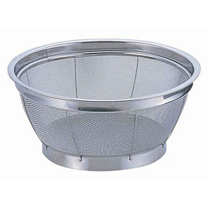 遠藤商事 TKG TKG ステンNEWマンモス浅型ざる 18cm AZL4318 遠藤商事