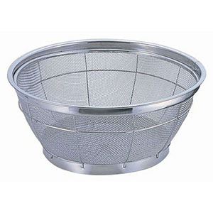 遠藤商事 TKG TKG ステンNEWマンモス浅型ざる 25cm AZL4325 遠藤商事