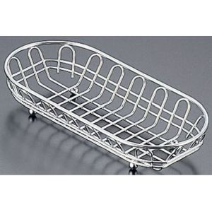 遠藤商事 TKG TKG 18-8 ワイヤー小判カトラリーバスケット 浅型 HN0002 OKT0901 遠藤商事