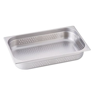 遠藤商事 TKG TKG ドンナム 18-8 穴明ホテルパン 2/3 深さ40mm AHTA107 遠藤商事