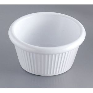 遠藤商事 TKG TKG ジェスナー メラミン ラメキンリブ付 0381A ホワイト PLM0601 遠藤商事
