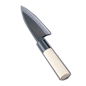 遠藤商事 TKG TKG 黒打 アジ切 片刃 10.5cm AKL1510 遠藤商事