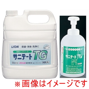 ライオン商事 LION PET ライオン ライオン薬用ハンドソープ サニテートTG 4L 700ml泡ポンプ付