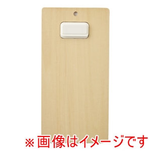 遠藤商事 TKG TKG 木製 伝票クリップ 「伝楽」 白木 遠藤商事