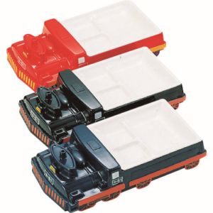 遠藤商事 TKG TKG メラミンお子様ランチ皿 D-51 レッド RLV383A