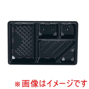 ミリオン タカギ産業株式会社 ミリオン 夢彩ごぜん 50枚入 TSR-BOX 90-60 中仕切II 黒