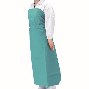 遠藤商事 TKG TKG ワンタッチ胸付前掛 グリーン W-100 SME8303 遠藤商事