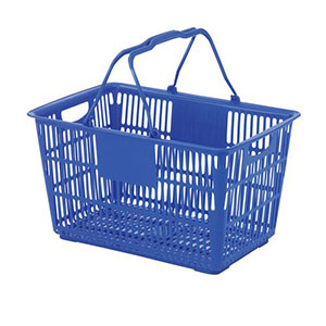 遠藤商事 TKG TKG ショッピングバスケット ブルー U-31 ASYF402 遠藤商事