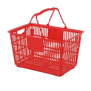 遠藤商事 TKG TKG ショッピングバスケット レッド U-31 ASYF404 遠藤商事