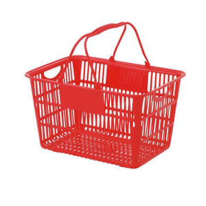 遠藤商事 TKG TKG ショッピングバスケット レッド U-28 ASYF504 遠藤商事