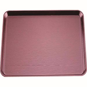 陽光 陽光 耐熱 波筋盆 33cm ノンスリップ加工 溜 EP-3300TN