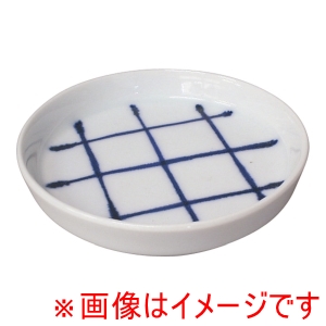 遠藤商事 TKG TKG そば薬味皿 ルリ格子 2606-686 遠藤商事