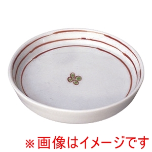 遠藤商事 TKG TKG そば薬味皿 赤絵渕十草 2507-215 遠藤商事